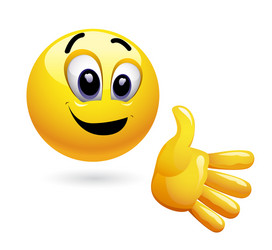 Emoticon Handshake Stock Illustrations – 199 Emoticon Handshake