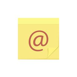 comment email mail message note task icon vector image