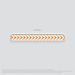 Loading web design orange vector