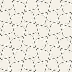 seamless pattern repeating geometric elements vector image