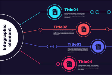 set eps file document max html and xml business vector image