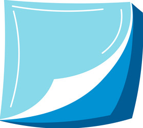 stickers for taking notes small pieces of paper Vector Image