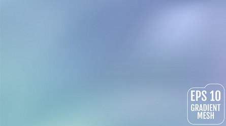 Abstract blurred gradient mesh background vector
