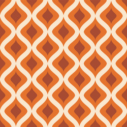 Retro Scroll Pattern vector image