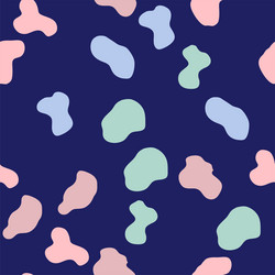 groovy lava lamp seamless pattern psychedelic vector image