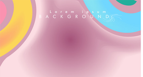 Abstract background swirl colorful circle wave vector