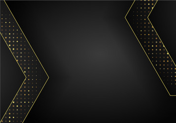 abstract modern dark background with overlap vector image