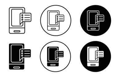 pop up icon mark set symbol for web application vector image