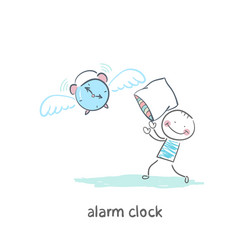 Alarm Clock Icon vector image