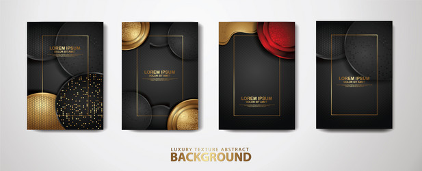 overlap layers background with glitters effect vector image