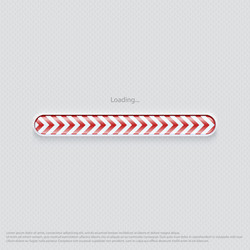 Loading web design red vector