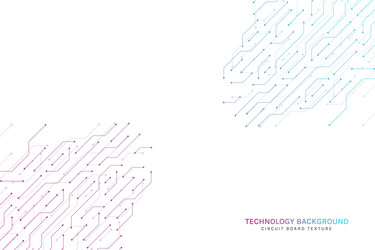 tech circuit motherboard background vector image