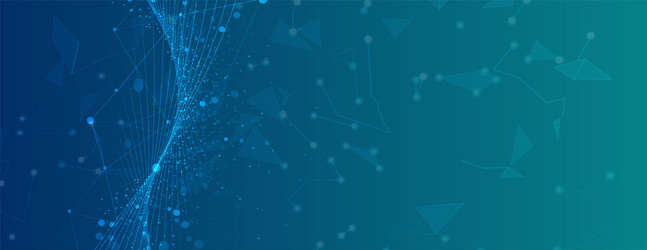 abstract technology background for science vector image