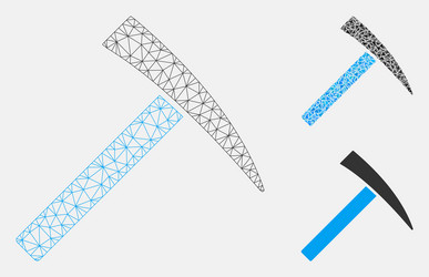 Mining hammer mesh network model vector