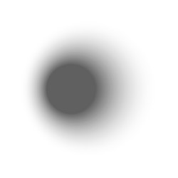 set of realistic round shadow and effect vector image