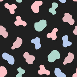 groovy lava lamp seamless pattern psychedelic vector image