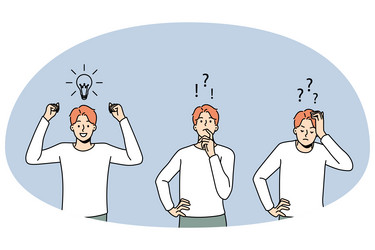 Problem Solving Brainstorm vector image