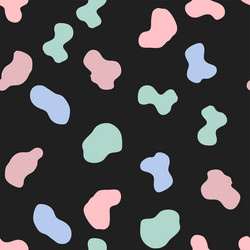 groovy lava lamp seamless pattern psychedelic vector image