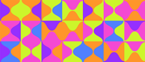 Neon abstract pattern design vector
