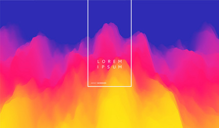 abstract wavy background dynamic effect vector image