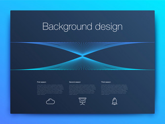 futuristic user interface ui technology vector