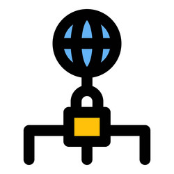 controlling network resources using a server vector image