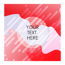 Colorful background with typography vector