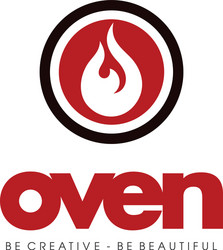 flames logo oven vector