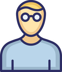 student icon which can easily modify or ed vector image
