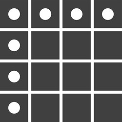 database server excel icon element vector image