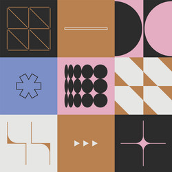 Geometric Abstract Pattern vector image