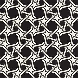 seamless pattern repeating geometric elements vector image
