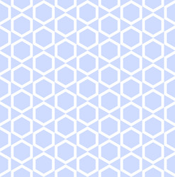 Seamless hexagons and triangles pattern vector