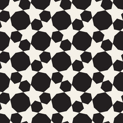 seamless pattern repeating geometric elements vector image