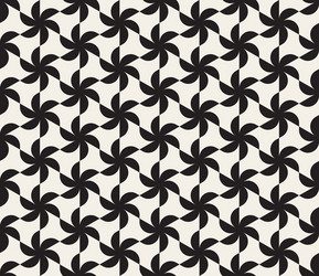 seamless black and white triangular lattice vector