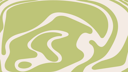 abstract wavy background in retro groovy style vector image