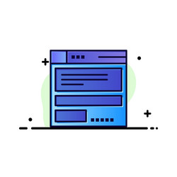 file browser computing code business logo vector image