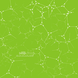 abstract background with dna molecule structure vector image