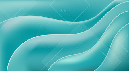 Abstract background with smooth waves and gradient vector