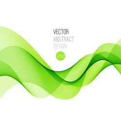 Abstract Fluid Wave Header vector image