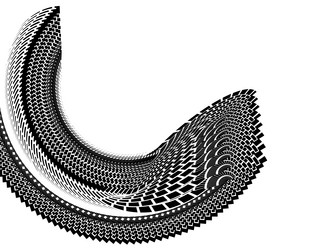 rgb abstract halftone lines dynamic background vector image