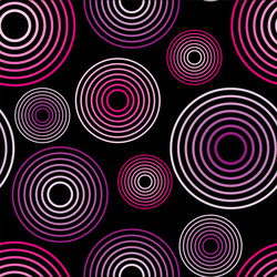 Simple circles geometric seamless pattern print vector