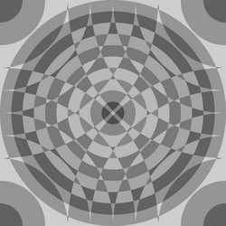 repeatable segmented grayscale pattern monochrome vector image