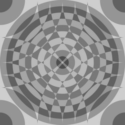 Repeatable segmented grayscale pattern monochrome vector