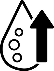 High cholesterol flat or line icon Royalty Free Vector Image