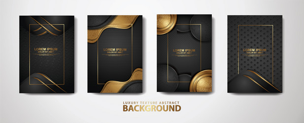 overlap layers background with glitters effect vector image