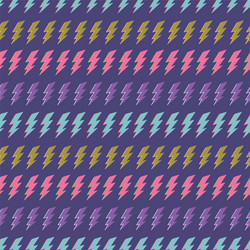 Lightening thunder bolt stripe repeat pattern vector