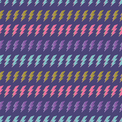 lightening thunder bolt stripe repeat pattern vector