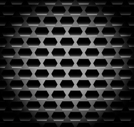 shaded dark background pattern with hexagonal vector image