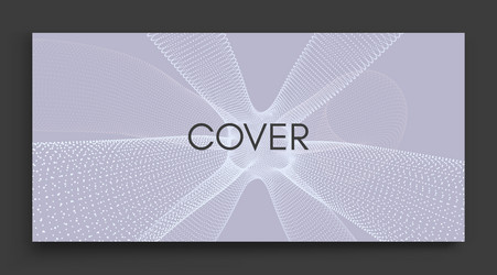 3d molecule molecular structure abstract grid vector image
